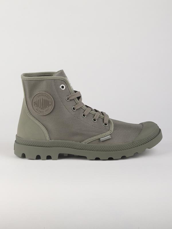Boty Palladium Mono Chr Hi 2 U-Vetiver Šedá