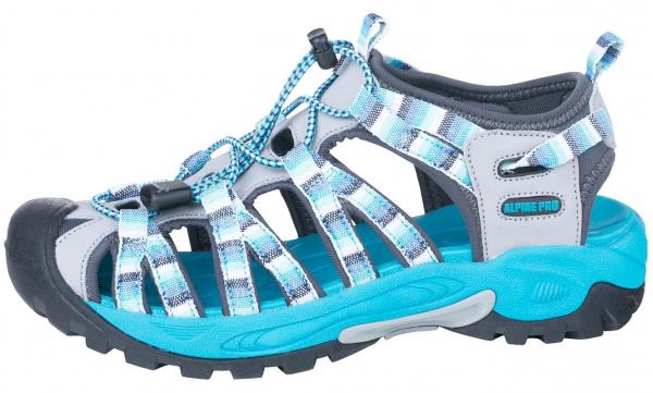 ALPINE PRO LANCASTER MODRÁ / TYRKYSOVĚ MODRÁ Unisex Obuv letní 38