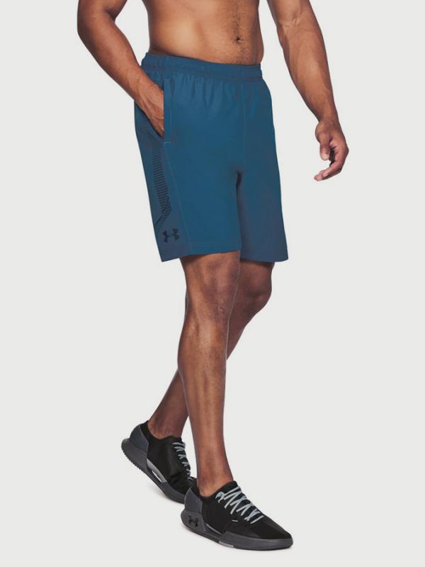 Kraťasy Under Armour Woven Graphic Short Modrá