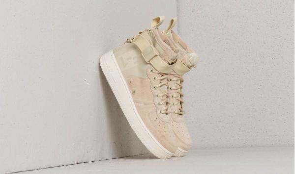 Nike W SF Air Force 1 MID Fossil/ Fossil-Sail-Sail