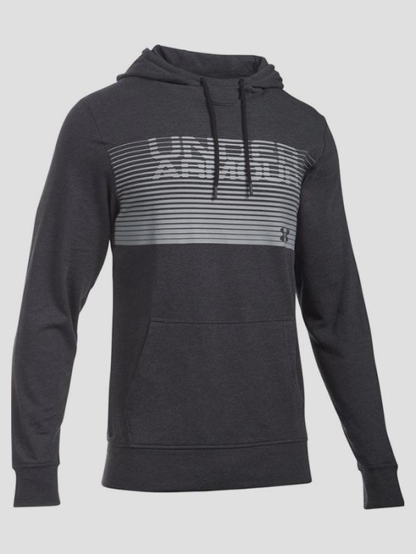 Mikina Under Armour Coldgear Triblend Striped Wordmark PO Barevná