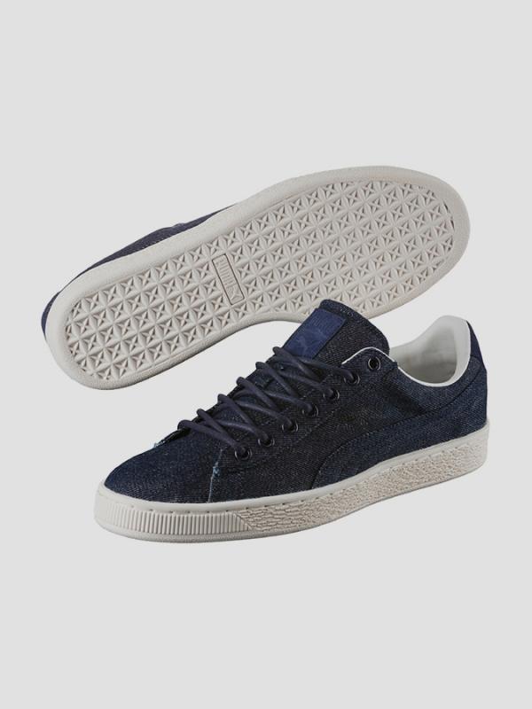 Boty Puma Basket Classic Denim TWILIGHT BLUE-Whisp Modrá