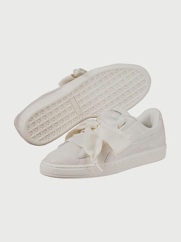 Boty Puma Basket Heart NS Wn s Bílá