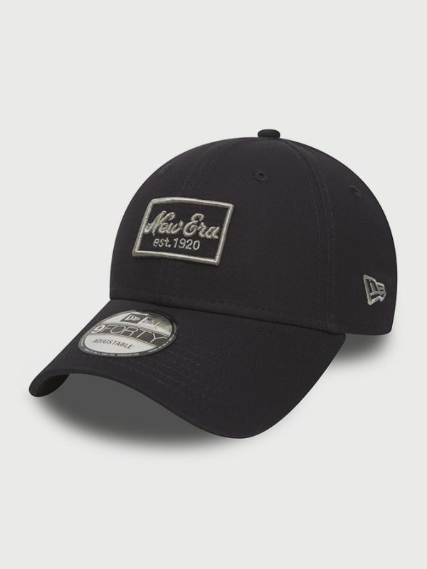 Kšiltovka New Era 940 NE Script patch Černá