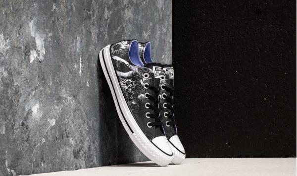 Converse Chuck Taylor All Star OX Black/ White/ Twilight Pulse