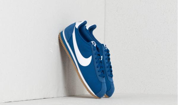 Nike Classic Cortez Nylon Gym Blue/ White-Gum Light Brown