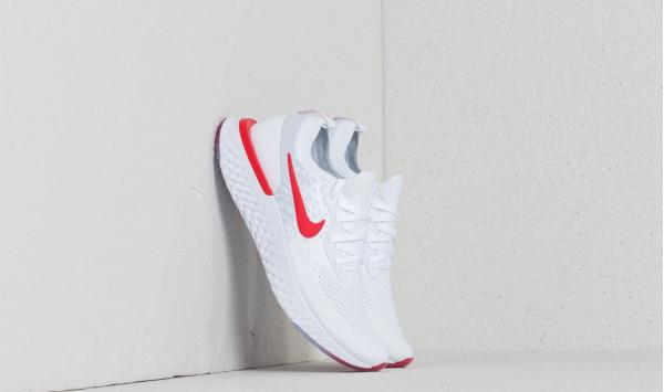 Nike Epic React Flyknit (GS) White/ University Red