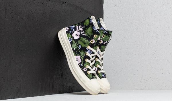 Converse Chuck Taylor All Star 70 Hi Black/ Cherry Blossom/ Egret