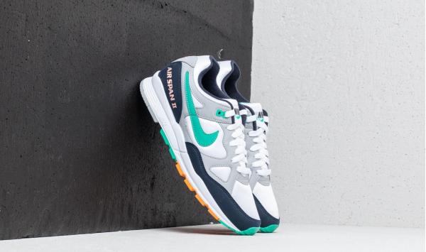Nike Air Span II Wolf Grey/ Kinetic Green