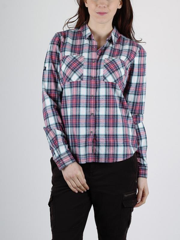Košile Superdry NEW LUMBERJACK TWILL SHIRT Červená