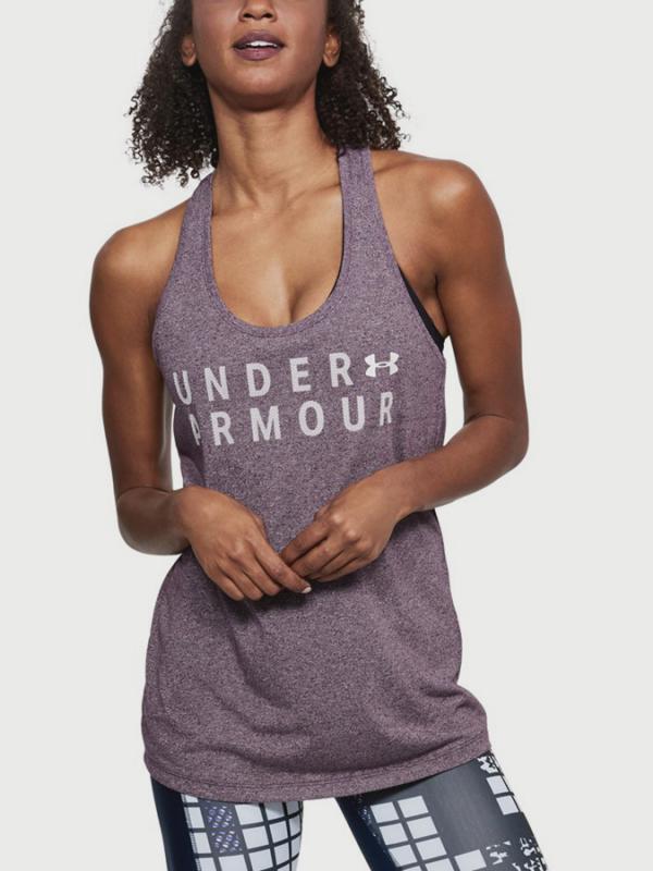 Tílko Under Armour Tborne Train Grph Twist Tank Fialová