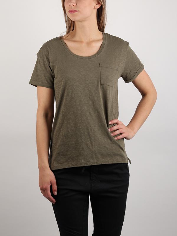Tričko Replay W3783F T-Shirt Hnědá