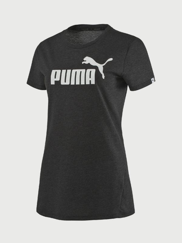 Tričko Puma ESS No.1 Tee Heather W Šedá