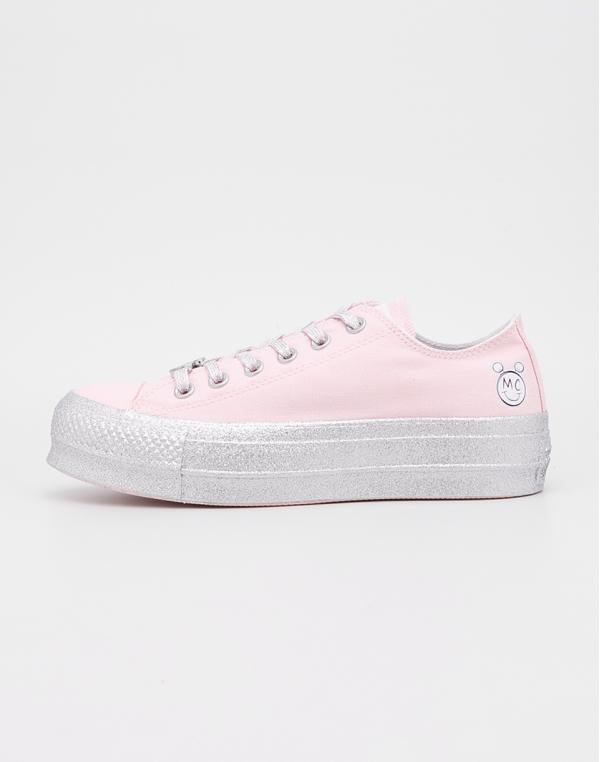 Converse Miley Cyrus Chuck Taylor All Star Lift Ox Pink Dogwood/ White/ Black 37