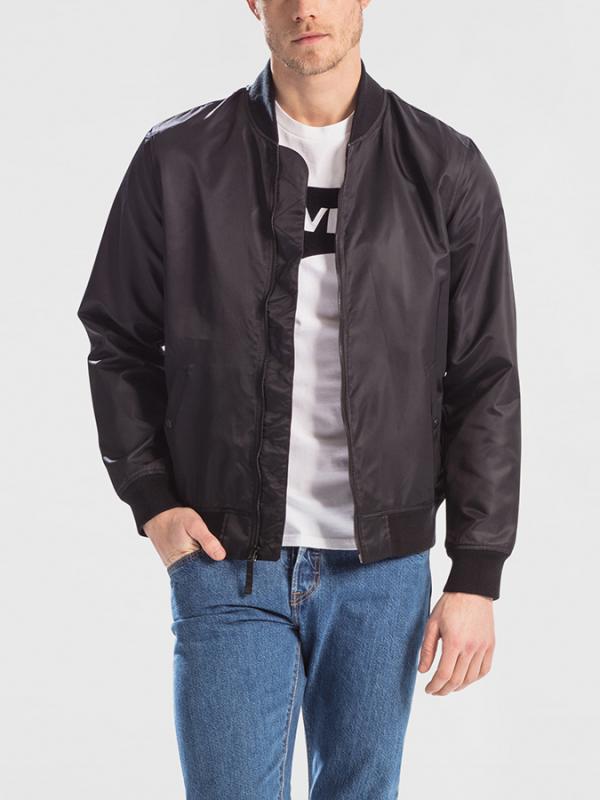 Bunda LEVI'S Lyon Bomber Trucker Black Černá