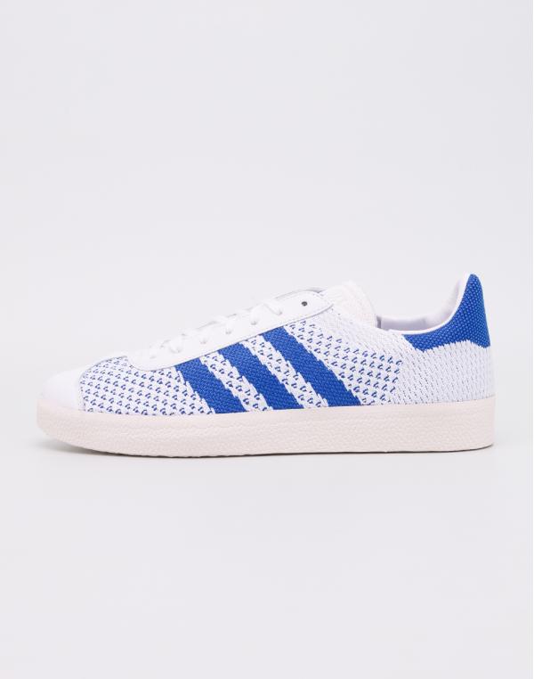 adidas Originals Gazelle Primeknit Ftwr White/Hi-Res Blue/Chalk White 44,5