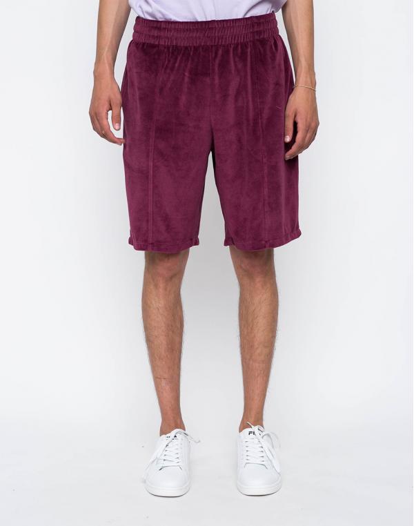 Stüssy Velour Burgundy XL