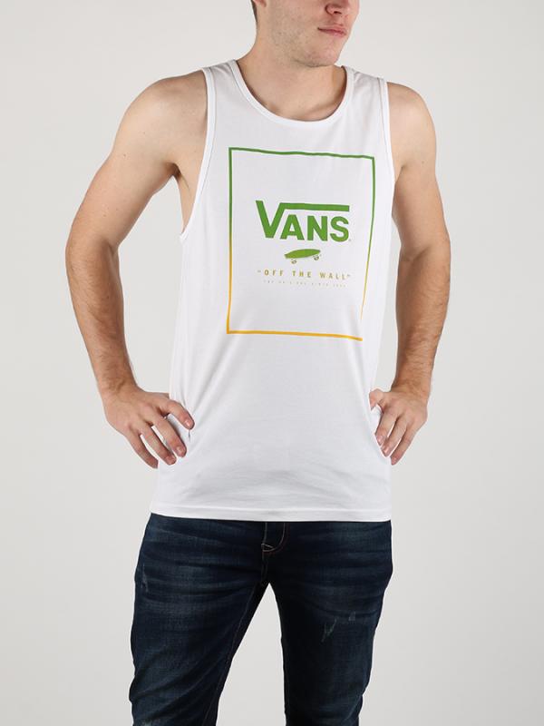 Tílko Vans Mn Print Box Tank White/Gradie Bílá