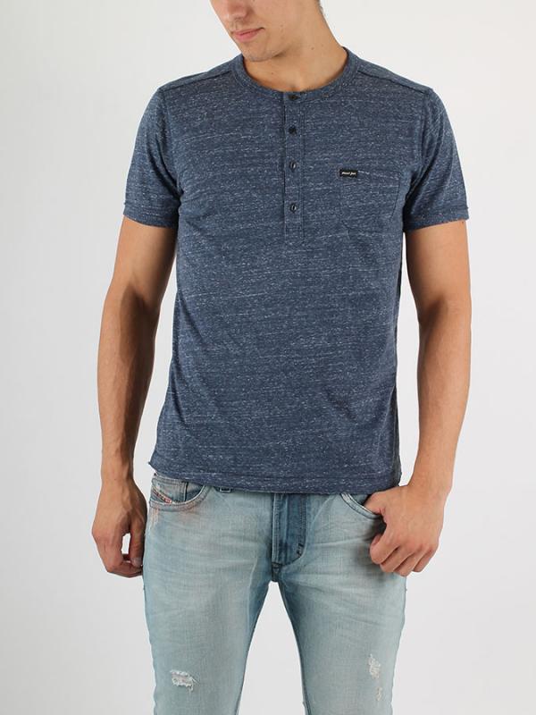 Tričko Diesel T-COSME CAMICIA Modrá