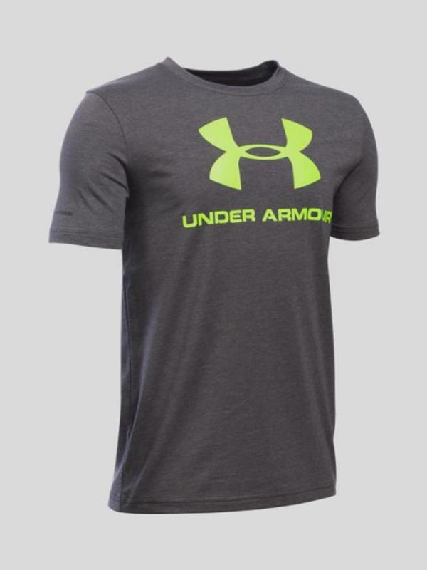 Tričko Under Armour Heatgear Sportstyle Logo SS T Černá