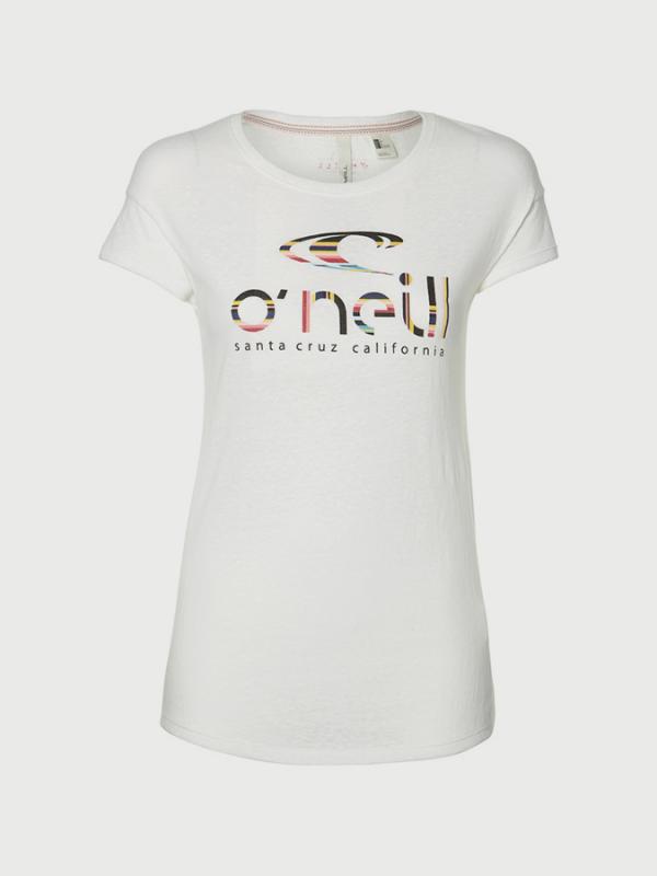 Tričko O´Neill Lw Oneill Waves T-Shirt Bílá