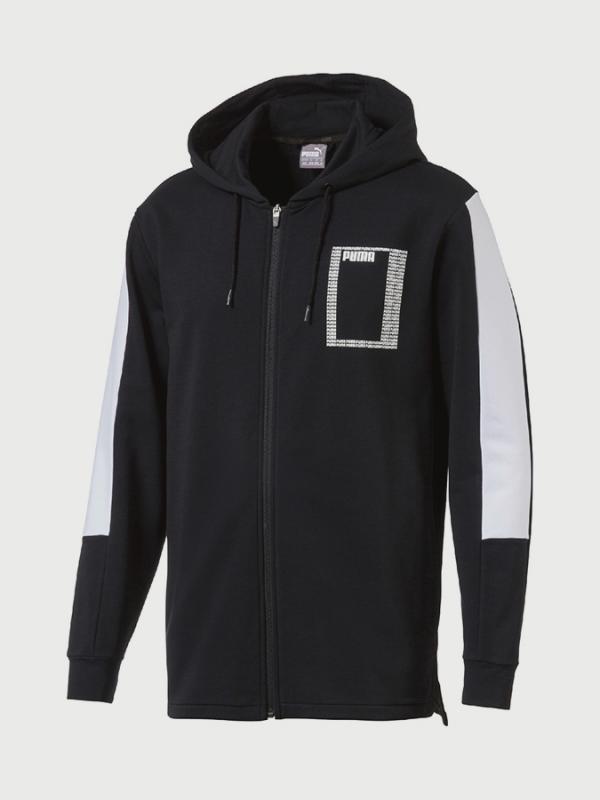 Mikina Puma Summer Rebel FZ Top Černá