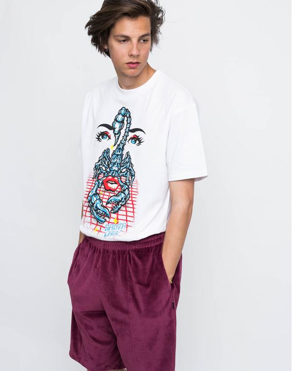 Santa Cruz Danger Zone White L