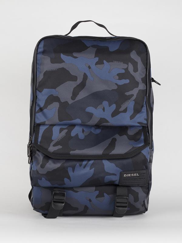 Batoh Diesel F - Close Back - Backpack Modrá