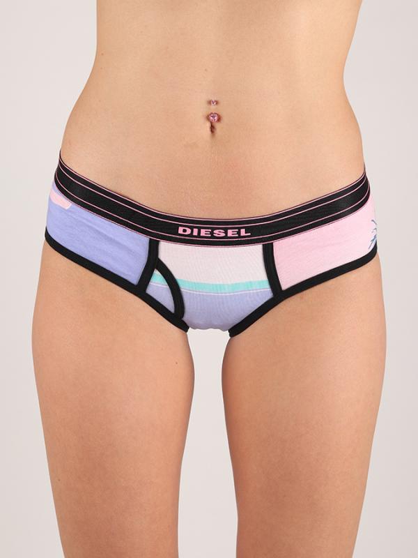 Kalhotky Diesel Ufpn - Oxy - Twopack Uw Panties 2 Pack Barevná