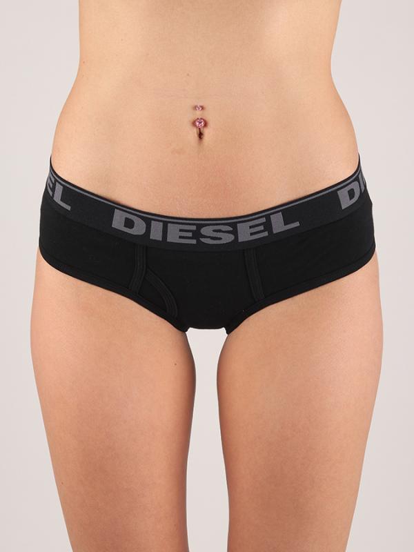 Kalhotky Diesel Ufpn - Oxy - Threepack Uw Panties 3Pack Černá