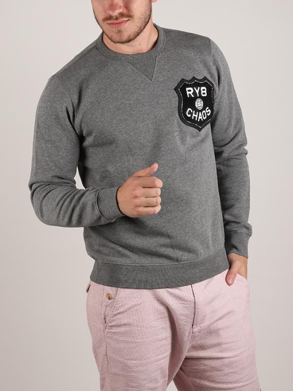 Mikina Replay M3456 Sweatshirt Šedá