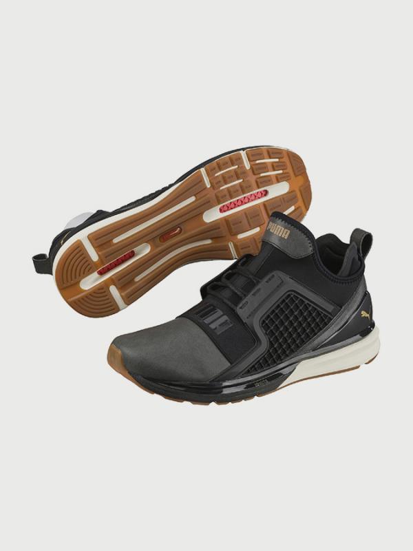 Boty Puma IGNITE Limitless Leather Černá