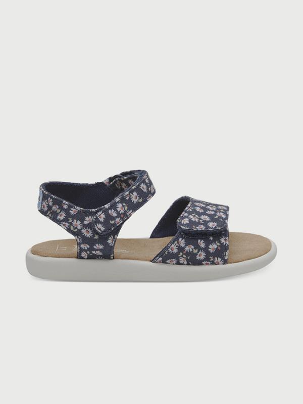 Sandály Toms Navy Ditzy Daisy Tn Strapy Sand Modrá