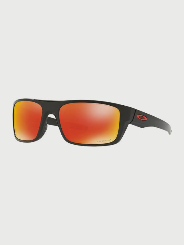 Brýle Oakley Drop Point Polished Black W/ Prizm Ruby Barevná