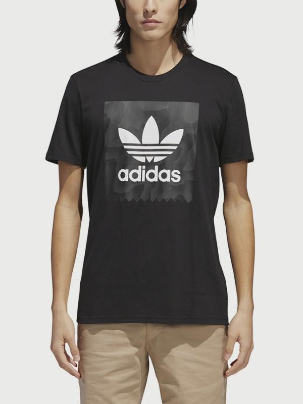 Tričko adidas Originals Bb Warp Tee Černá