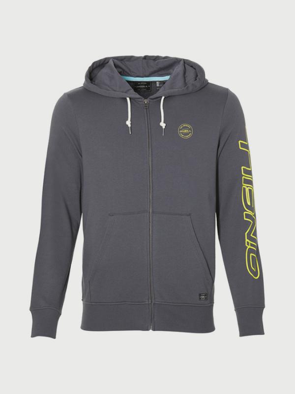 Mikina O´Neill Lm Cali Zip Hoodie Šedá