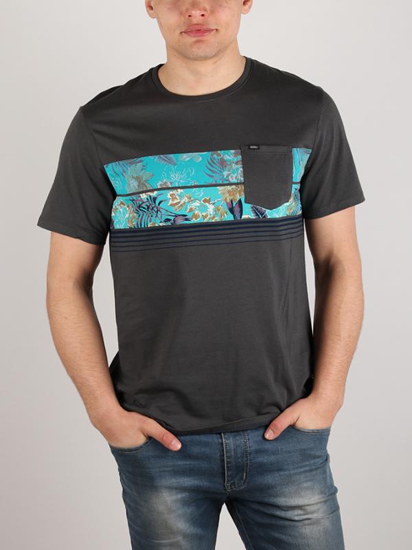 Tričko O´Neill Lm Stripe Filler T-Shirt Černá