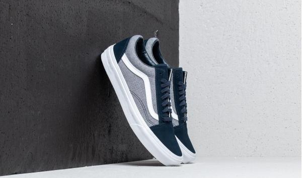 Vans Old Skool (Suiting) Blueberry/ True White