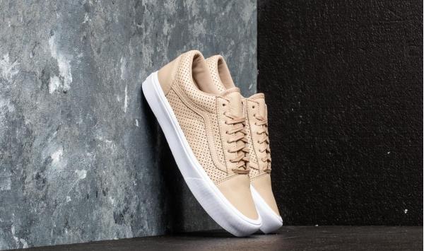 Vans Old Skool Lite (Perf) Oyster/ True White