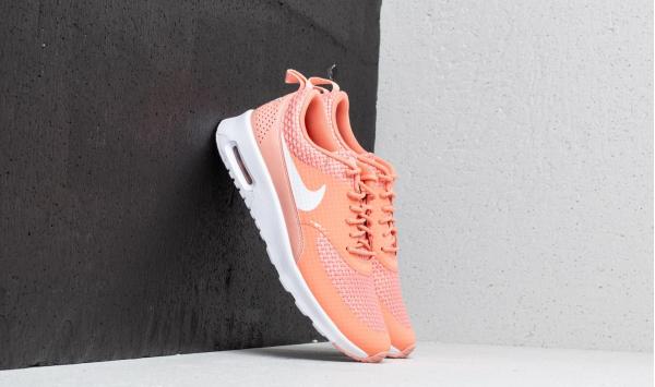Nike Wmns Air Max Thea Premium Crimson Bliss/ White