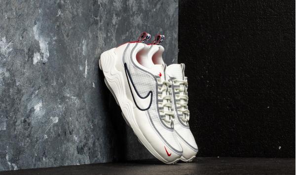 Nike Air Zoom Spiridon SE Sail/ University Red/ Obsidian
