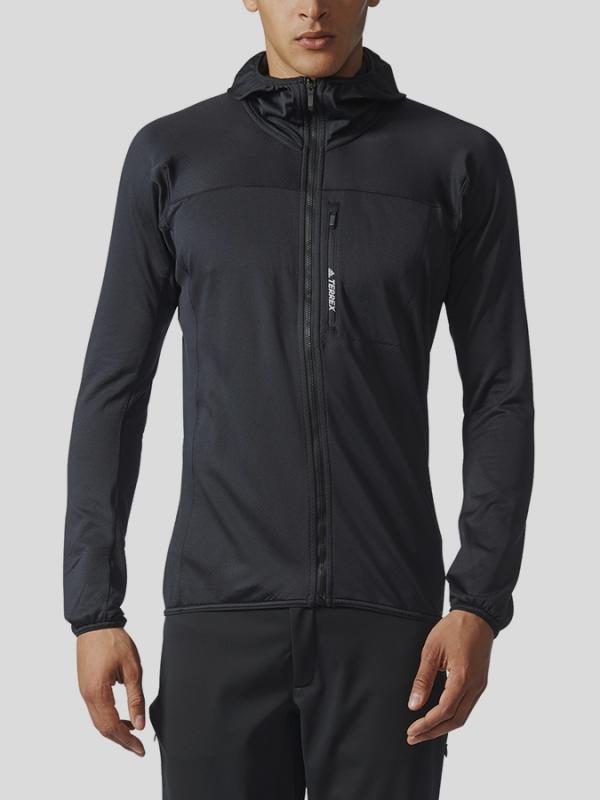 Mikina adidas Performance TraceRock Ho Fl Černá