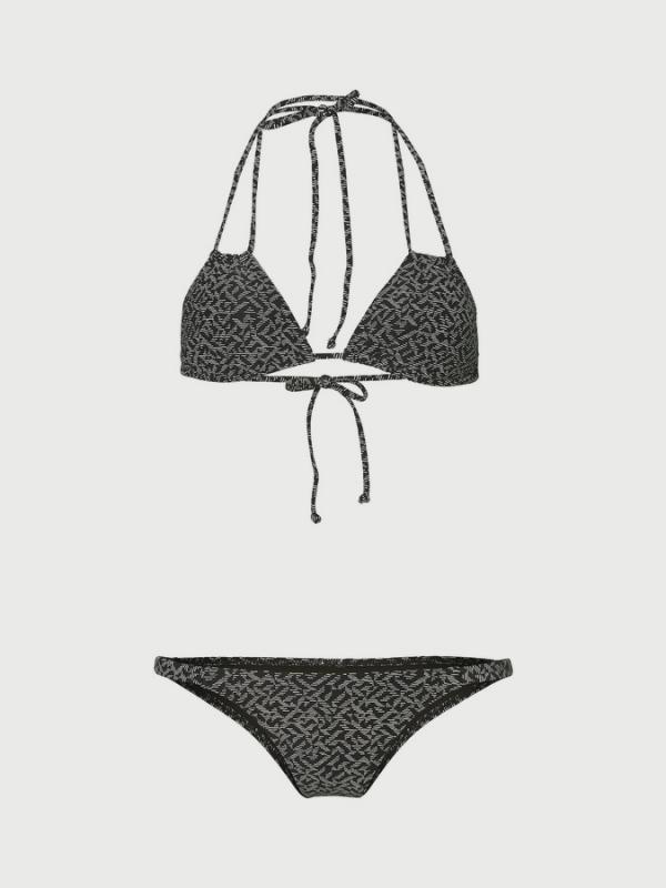 Bikiny O´Neill Pw Triangle Bikini Černá