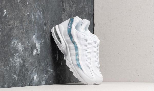 Nike Air Max 95 (GS) White/ White-Cobalt Pulse