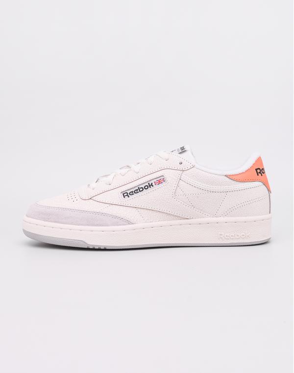 Reebok Club C 85 FT Chalk/ Sunbaked Orange/ Skull Grey/ Black 44