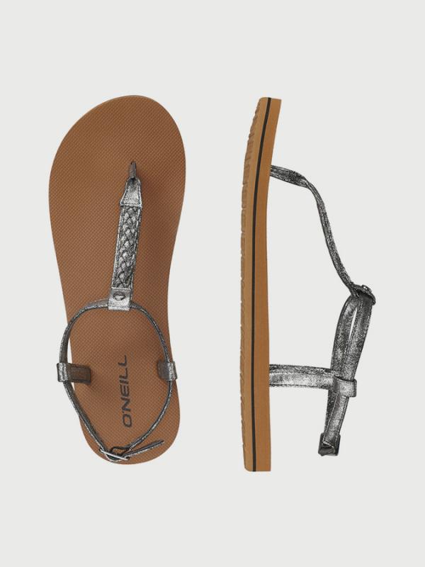 Sandály O´Neill Fw Braided Ditsy Plus Sandal Hnědá