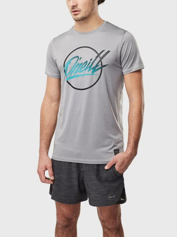 Tričko O´Neill Pm Re-Issue Hybrid T-Shirt Šedá