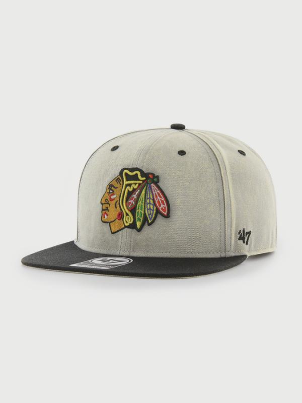 Kšiltovka 47 Brand NHL Chicago Blackhawks Cement Šedá