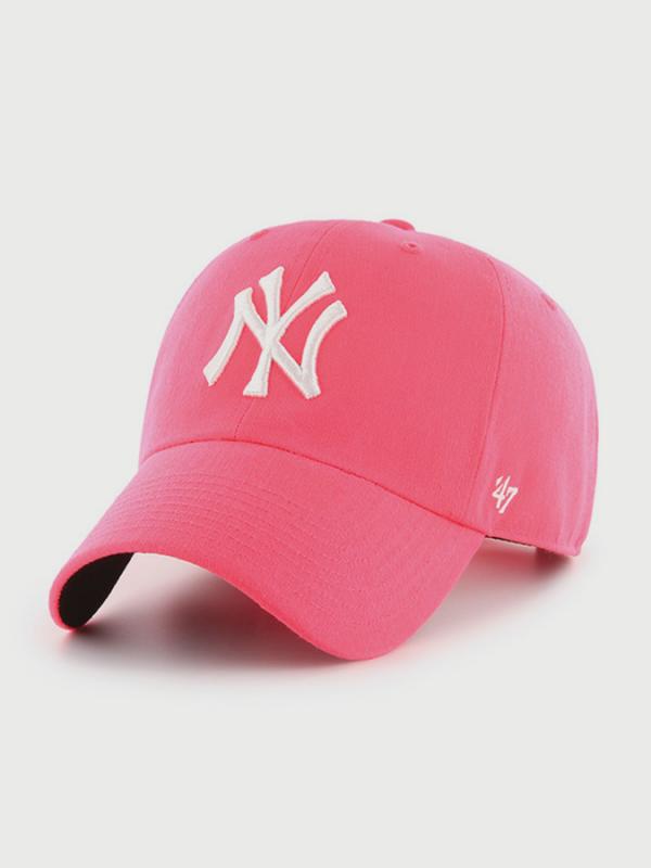 Kšiltovka 47 Brand MLB New York Yankees Neon Růžová