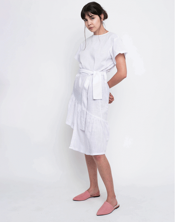 House of Sunny Sundress bone 36